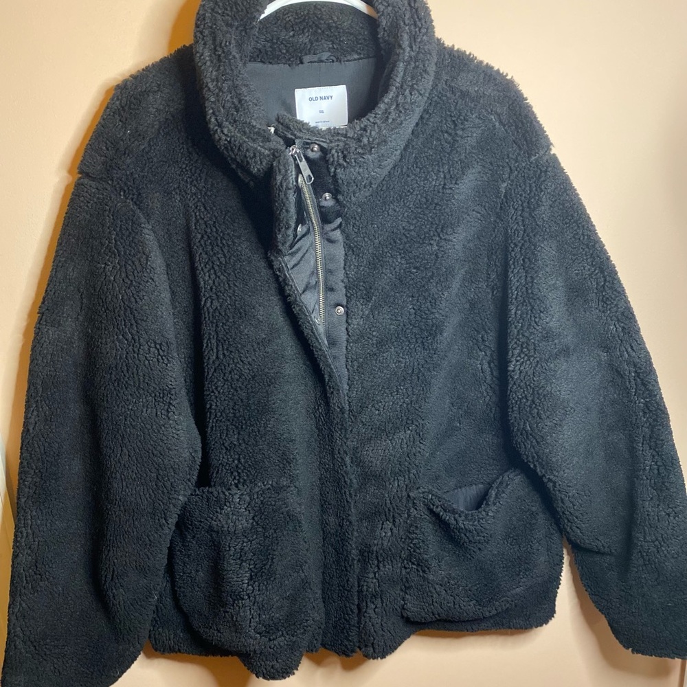 Cozy oversized jacket